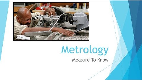 Beginning Engineers Metrology