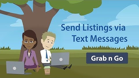 How to Send Listings via Text Message | Grab n Go