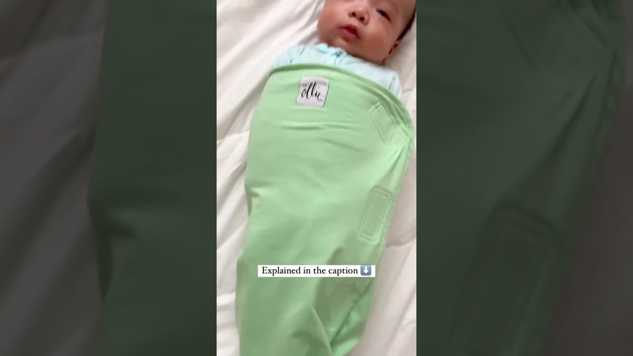 We tried many types of swaddles and fell in love with The Ollie. theollieworld ytshorts shorts