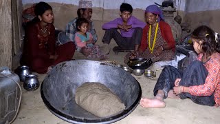 Download Lagu dharme broederfamilie ETEN in het dorp || biologisch voedsel in het dorp || landelijk Nepal || MP3