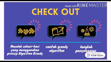 GREEDY ALGORITHM || #siskomunand #strukturdata2020