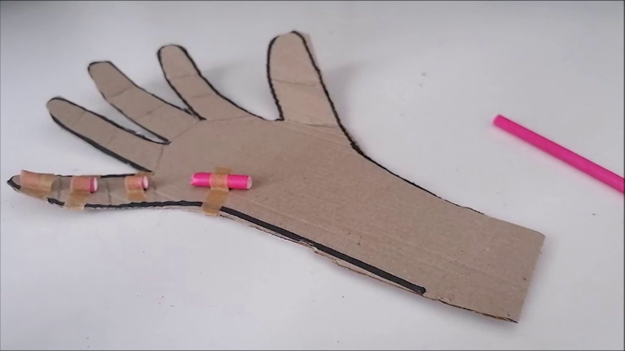 How To Make a Robot Hand - YouTube