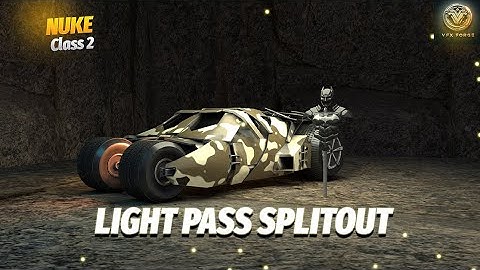 Light Passes Split out Class 2 | Live + CG Compositing in Nuke | BY VFX FORGE