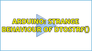 Arduino: strange behaviour of dtostrf()