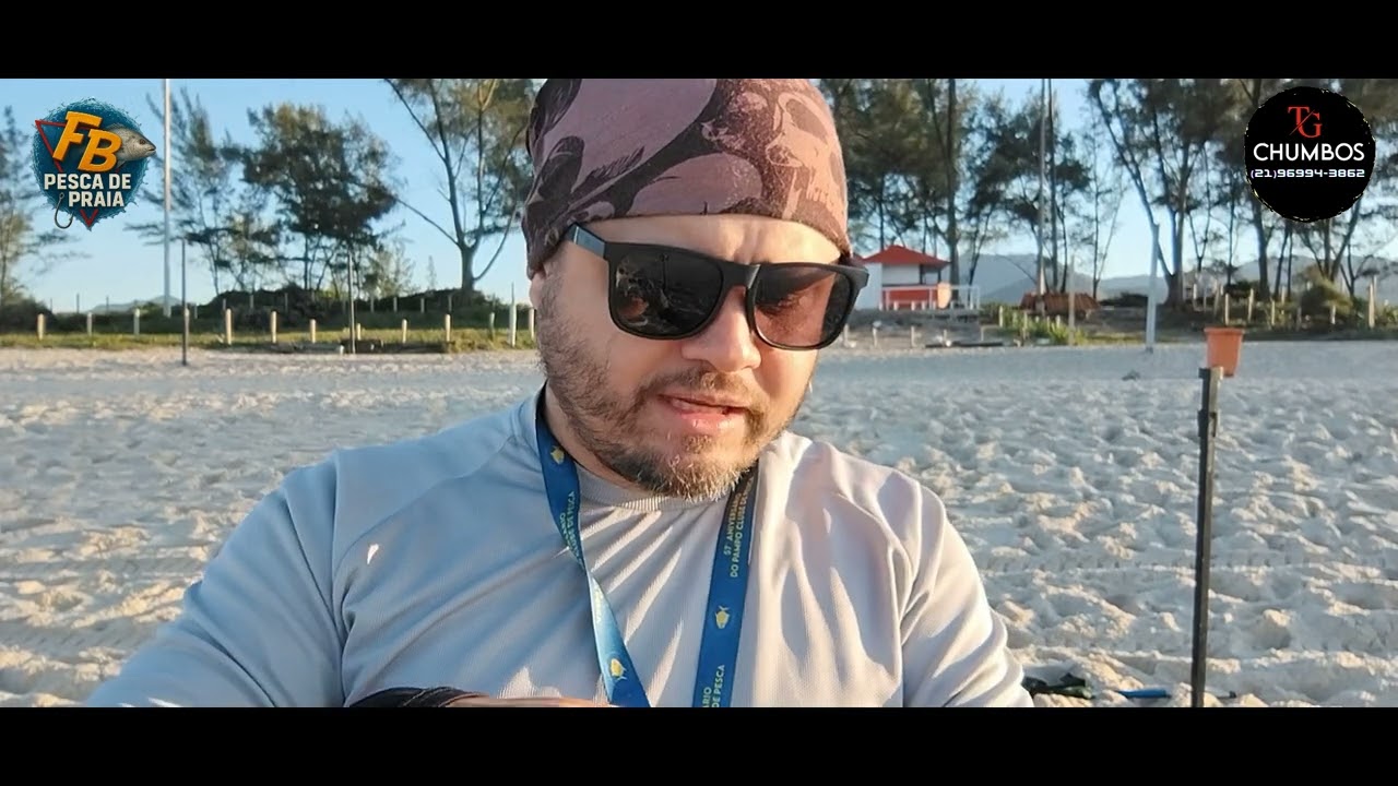 PESCA DE PRAIA NO RECREIO DOS BANDEIRANTES, PESCARIA DIFÍCIL COM MUITO VENTO NO FINAL