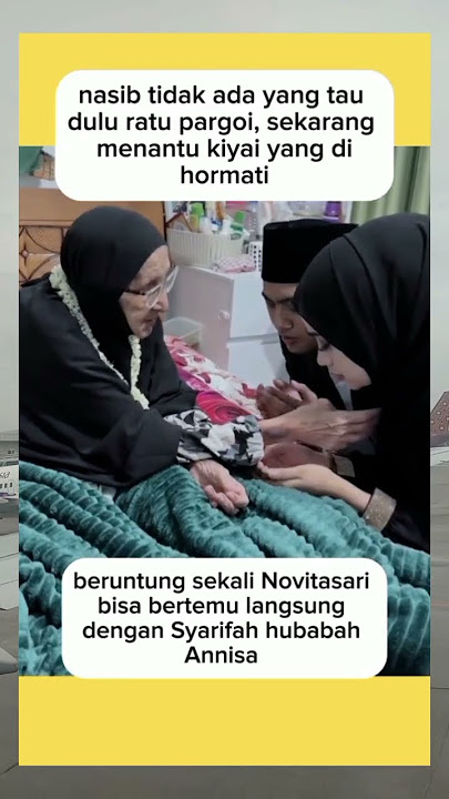 Novitasari bertemu Syarifah hubabah Annisa #novitasari #influencer #solawatan #trending #shorts