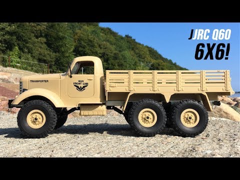 jjrc-q60-transporter-1-unboxing-&-first-run!-new-6x6-1/16-rc-military-truck!-courtesy-of-geekbuying!