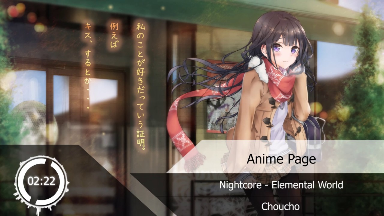 Choucho Elemental World Masamune Kun No Revenge Ending Lyric By Nisara Kun Songnime