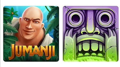Jumanji Epic Run Vs Temple Run 2 Gameplay | New Update | ALLSUMGAMING