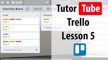 Trello Tutorial - Lesson 5 - Show Menu Options