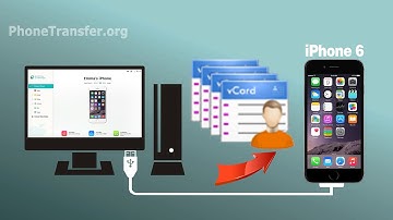 How to Import VCF Contacts to iPhone 6/SE, Sync vCard Files with iPhone 6 Plus Directly
