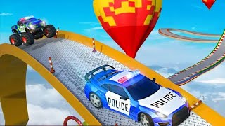 Police Ramp Car Stunts GT Racing Car Stunts Game #1 - Impossible Tracks  Driver - Android Gameplay screenshot 5