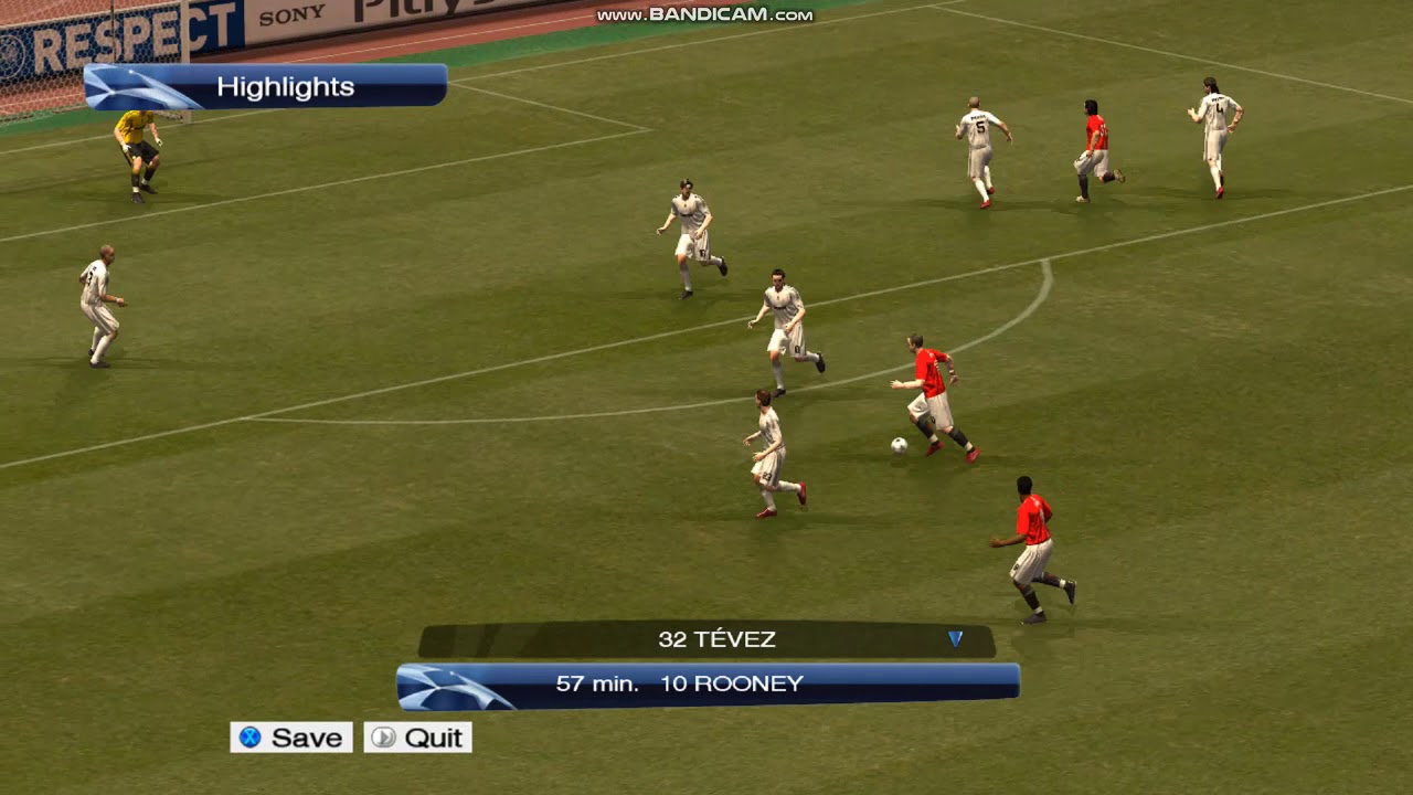 Manchester United 5-1 Real Madrid - All Goals & Highlights 2008-09 (PES 2009)