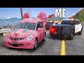 Everytime I crash my car gets CURSED.. GTA 5 RP