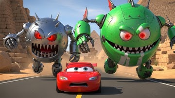 PACMAN & POWER ROBOTS AND THE ESCAPE OF MCQUEEN