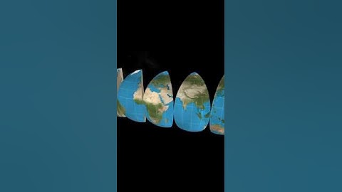 World map real size comparison