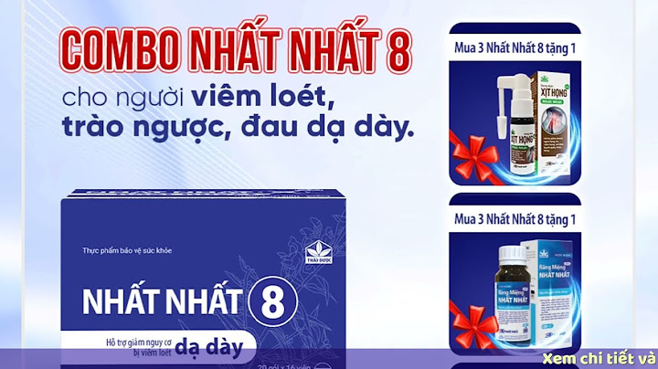 Thuốc dạ dày nhất nhất bao nhiêu tiền một hộp