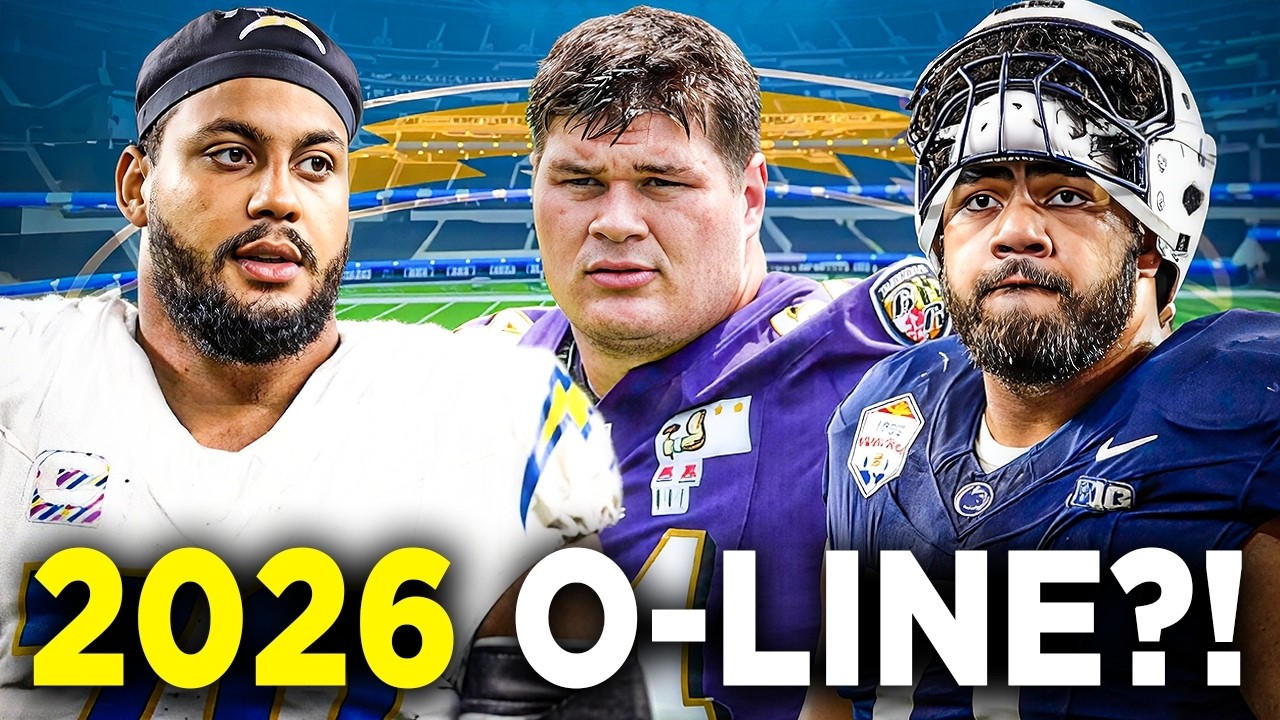 Fixing the Chargers’ O-Line in 2026: Free Agency, Draft & The Best Path Forward