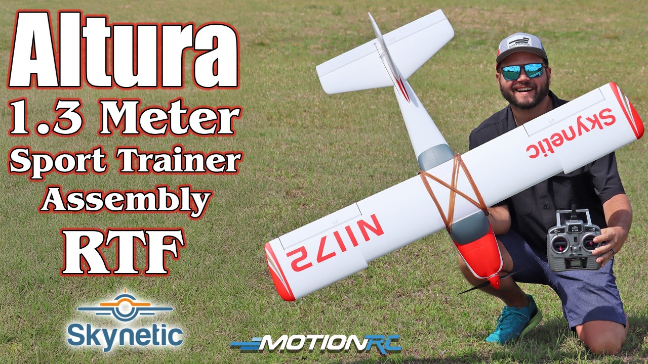 ALL NEW! Skynetic Altura 1.3M Sport Trainer Assembly | Motion RC