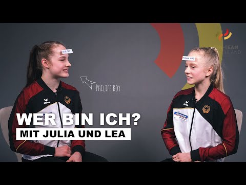 'Wer bin ich?' mit Julia Birck und Lea Quaas | Turn-Team Deutschland