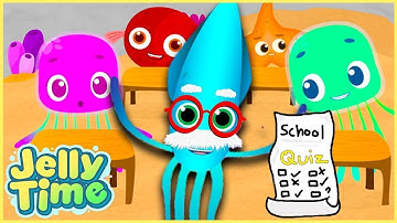 Jelly Competes in SCHOOL QUIZ!? | Underwater Adventures | WildBrain Cartoons