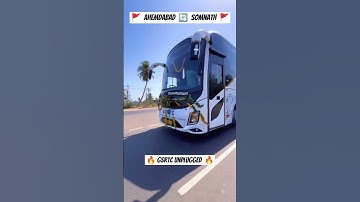 ahemdabad 🔄 somnath #gsrtc #dailyshorts #gsrtcbus #busjourney #busupdates #gujarattransport#shorts