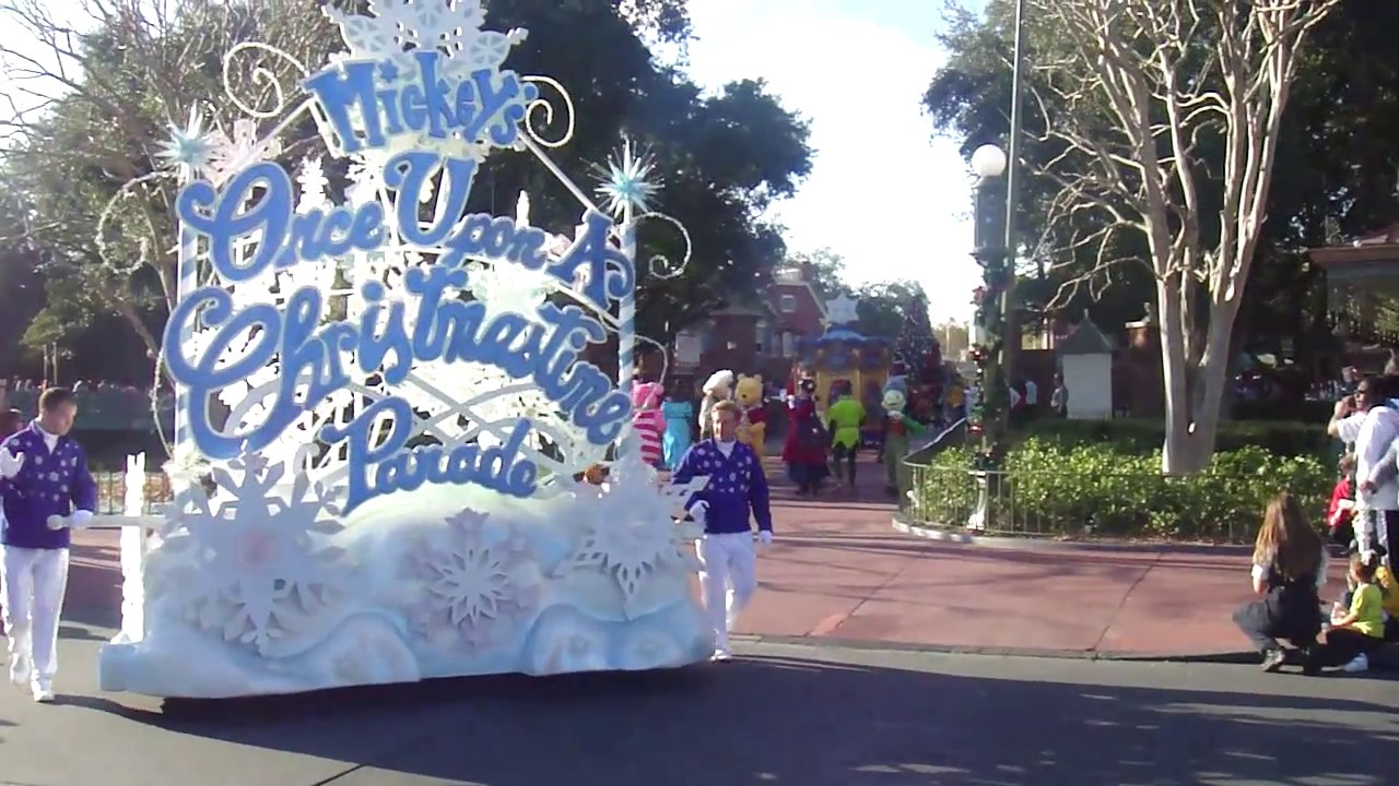 Disney world Christmas Parade 1 YouTube