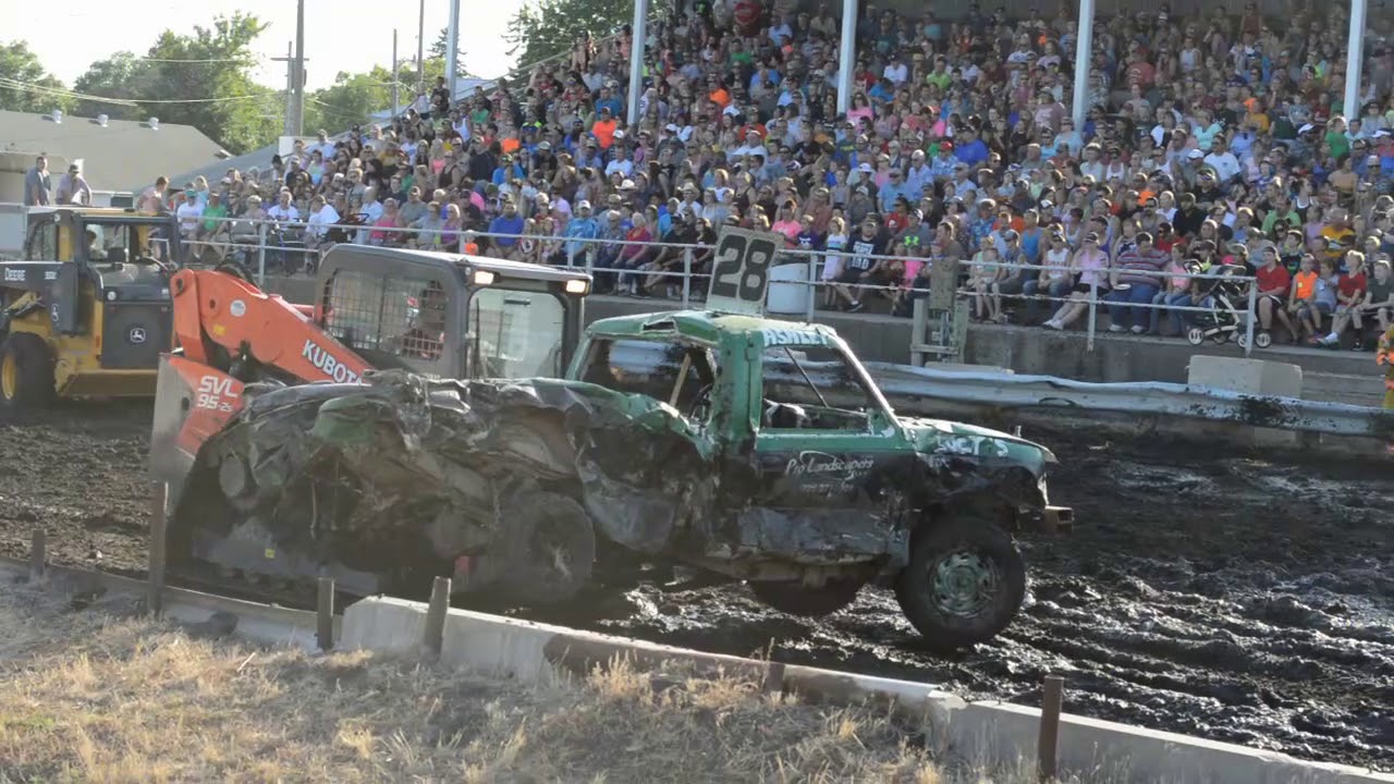Clay County Fair Demolition Derby 2018 YouTube