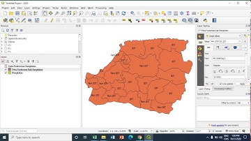 QGIS: 002. Membuat Peta dengan Unit Puskesmas