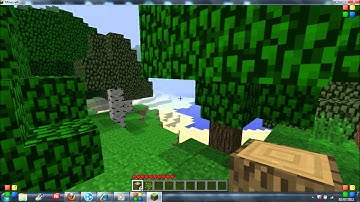 Lets play minecraft Beta 1.7 ep.1 lets get started.wmv