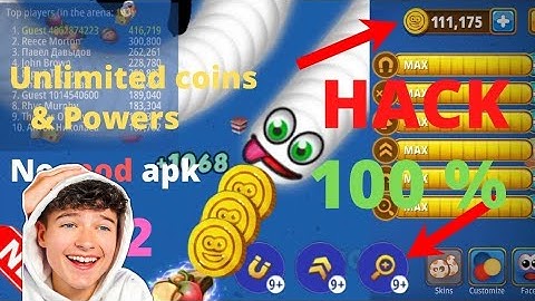 Worms Zone io Hack for iOS/Android 🚀 WORMS ZONE.IO MOD APK FREE COINS CARA CHEAT NO ROOT 🔥