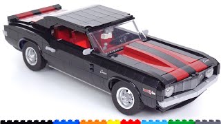 LEGO Icons 1969 Chevrolet Camaro Z/28 review! Better than photos suggested