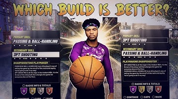 NBA 2K19 SHARPSHOOTING PLAYMAKER VS PLAYMAKING SHARPSHOOTER!! WHICH BUILD FITS YOU BEST??!!👀🔥🔥