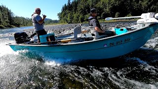 Running Shallow Water In The Clackacraft Magnum Power Drifter