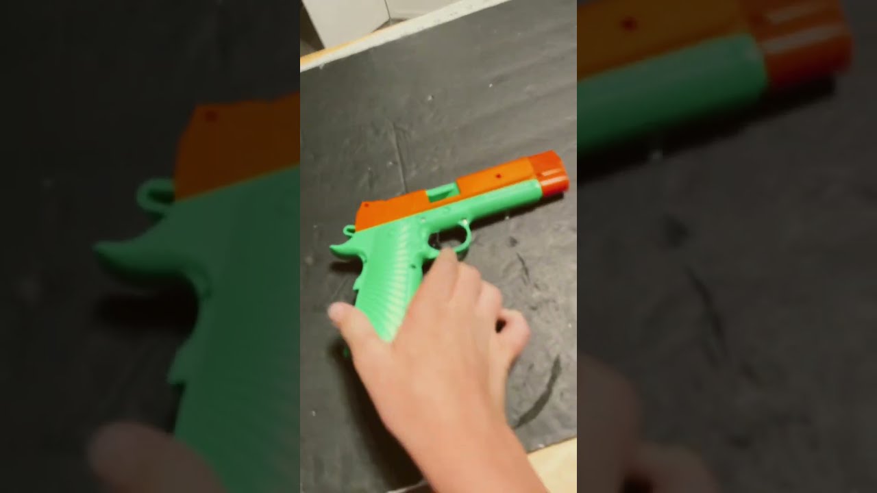 Toy 1911 Versus Glock