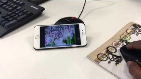 Citrix X1 mouse on iPhone