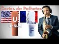 Cortes de Palheta Saxofone Som Escuro Som Brilhante - landersax  '◡'