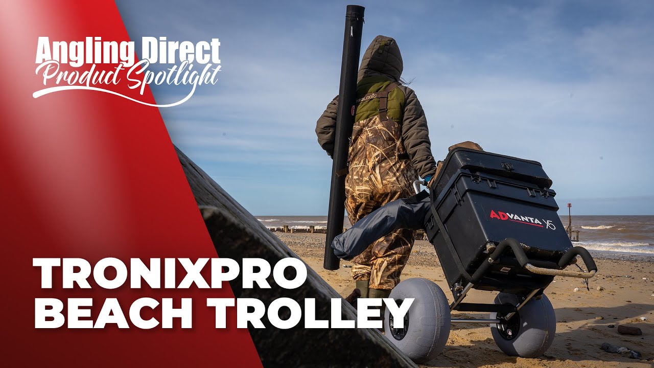 Tronixpro Beach Trolley – Sea Fishing Product Spotlight 