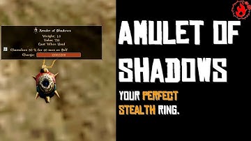 How to Get: Amulet of Shadows - Walkthrough (TES III Morrowind)