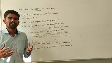 Procedure to design synchronous counters (Tamil)