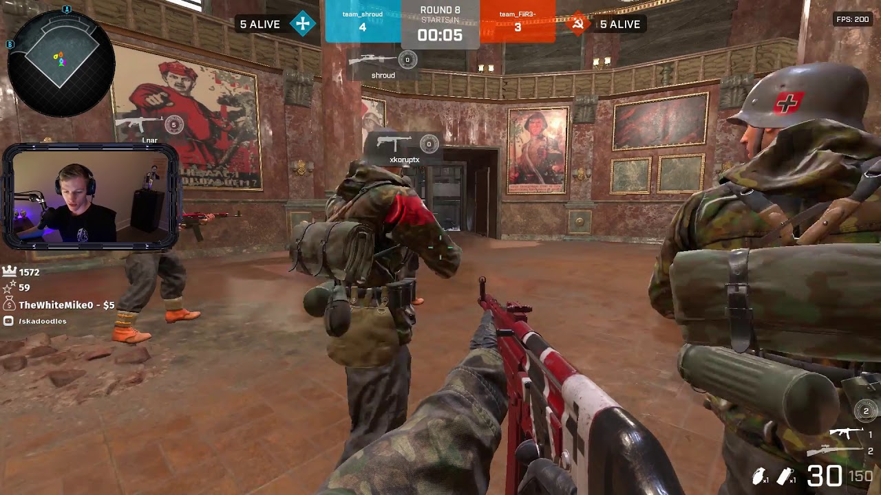 Skadoodle, Shroud play Battalion 1944 (game 3) | June 7