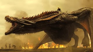 DROGON VS LANNISTER'S ARMY|| GAME OF THRONES:DAENERYS SLAUGHTERS THE LANNISTERS|Drogon fight scene| screenshot 5