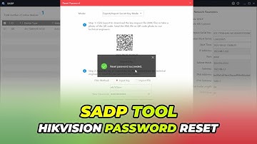 SADP Tool Hikvision Password Reset | Hikvision DVR Reset