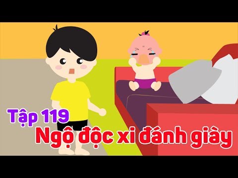 kĩ năng sống: Ngộ độc xi đánh giày