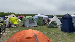 Camping at Backwoods festival 2023!