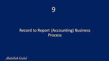 9: Record to Report Business Process