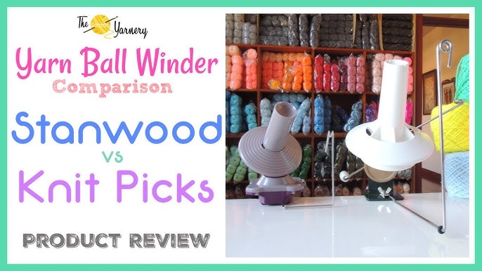 BEST Yarn Winder! STANWOOD, How to use with Amish Yarn Swift! UNBOXING,  REVIEW 