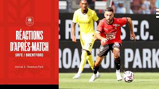 Disappointment in the Red Black Ranks Friendly 5 - SRFC Brentford