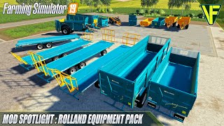 Rolland Equipment Pack By Simulagri Modding - Farming Simulator 19 Mod  Spotlight