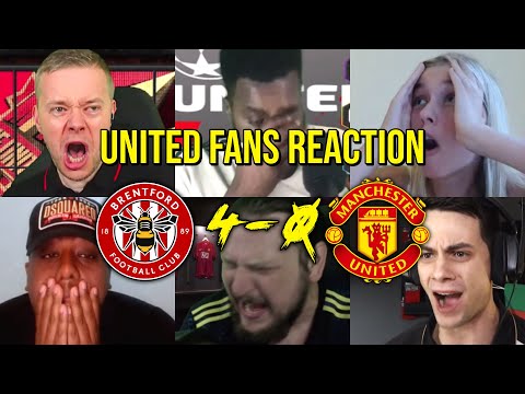 UNITED FANS REACTION TO BRENTFORD 4 - 0 MANCHESTER UNITED | FANS CHANNEL